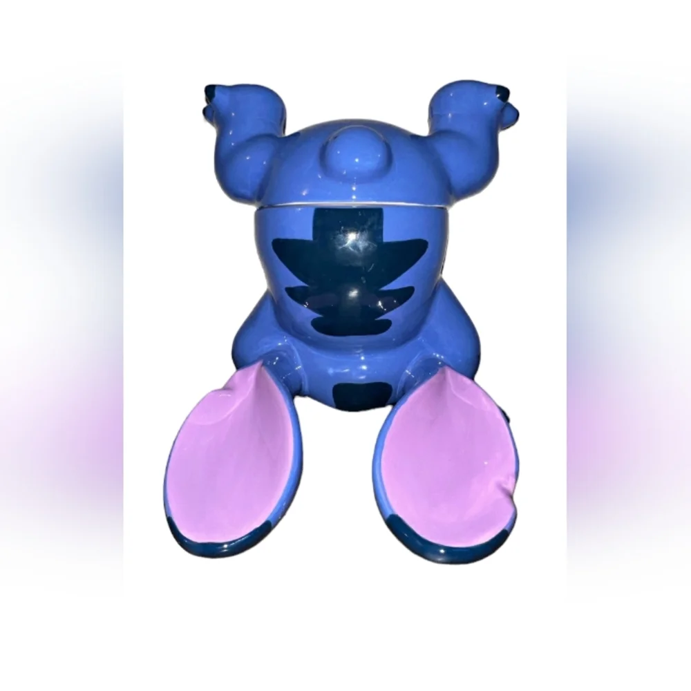 Stitch handstand cookie jar